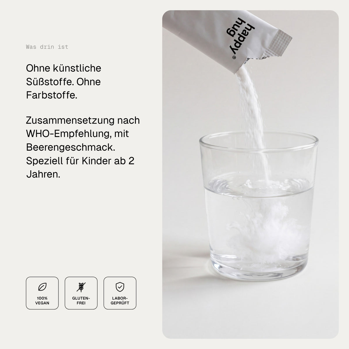 Elektrolyte für Kinder