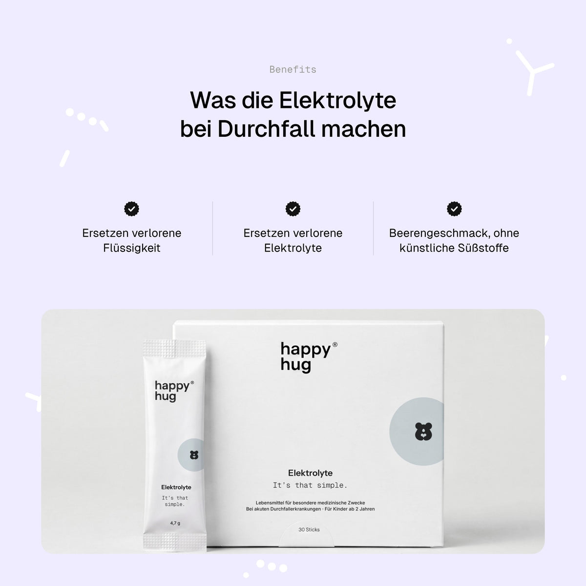 Elektrolyte für Kinder