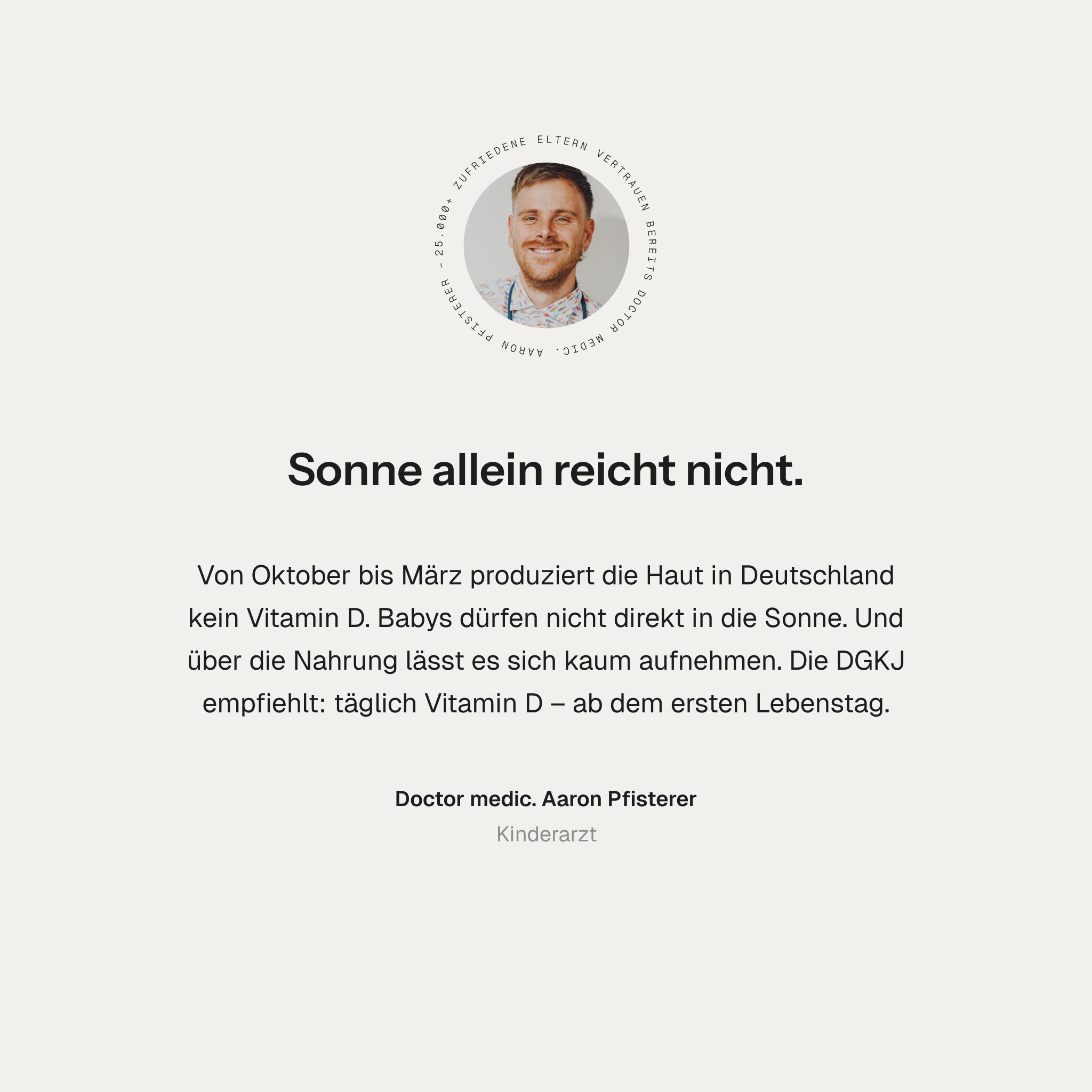 Vitamin D für Kinder
